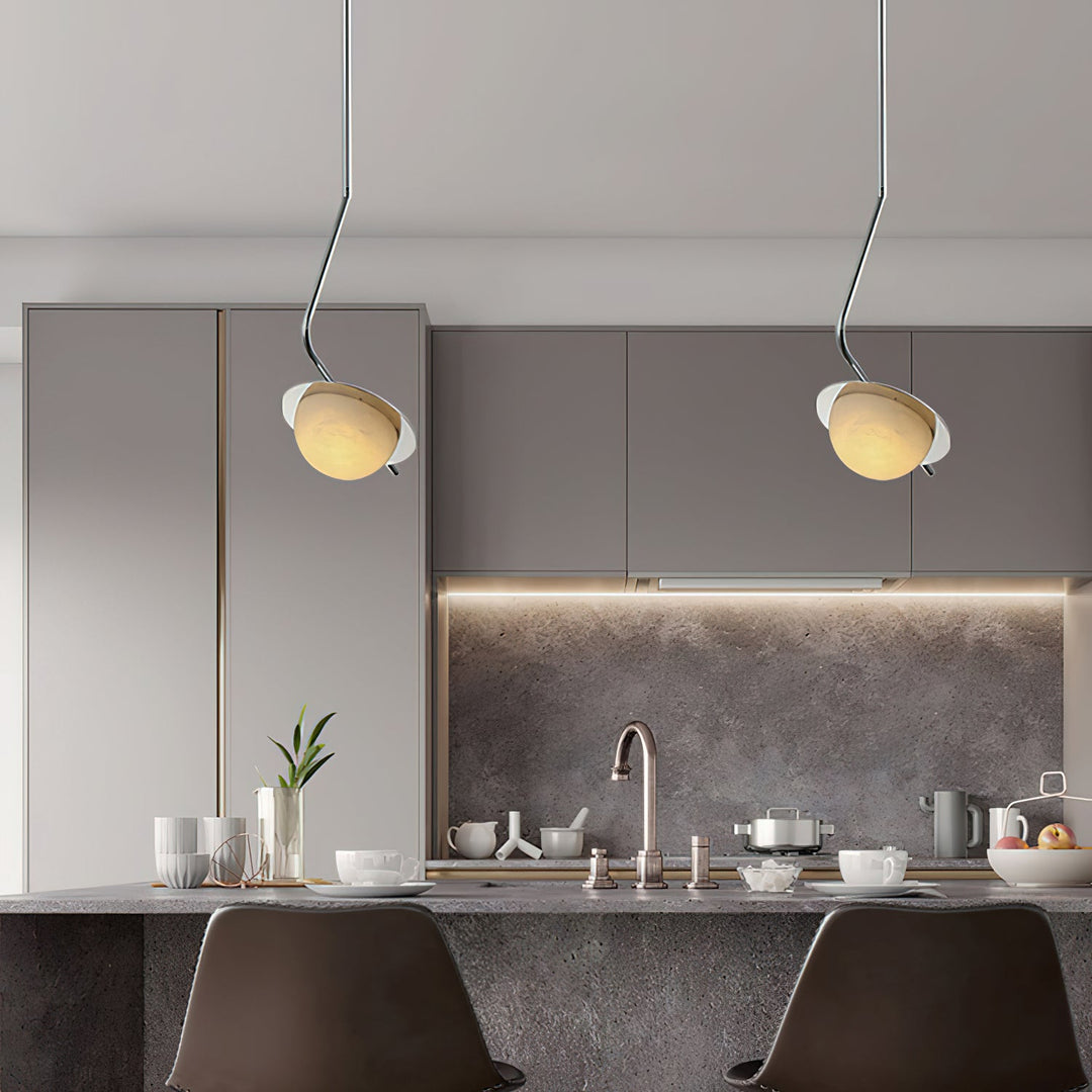 Schicke Luminanz Alabaster-Pendelleuchte
