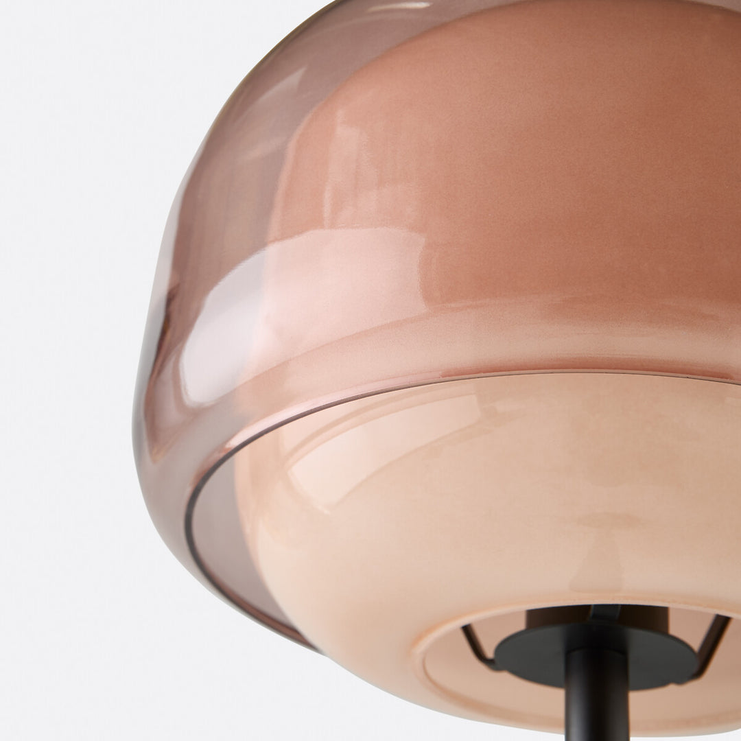 Clinco Layered Glass Sphere Floor Lamp for Living Room & Bedroom