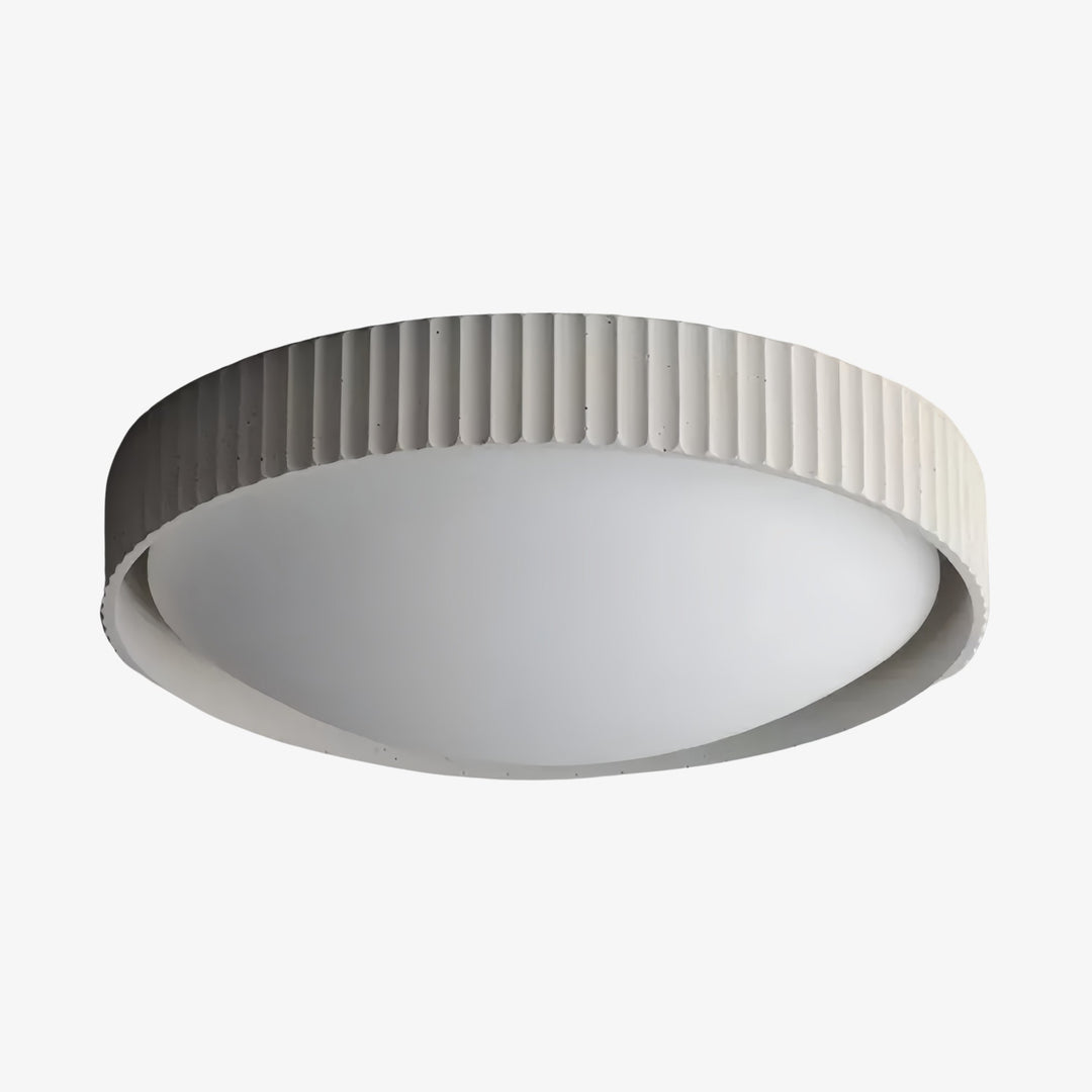 Acrion Moderne Runde Acryl LED-Deckenleuchte - Minimalistische Aufbaulampe für Wohnraum