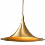 Bild in die Galerieansicht laden, Brushed Brass Umbrella Pendant Light