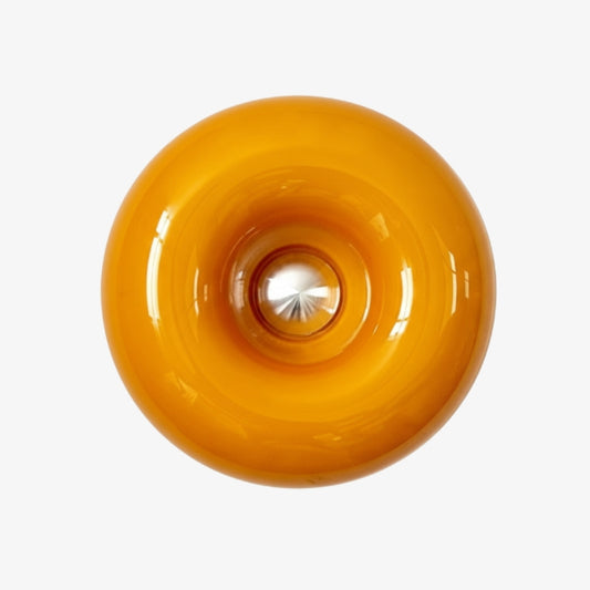 Halorentis Bauhaus Lampa Stołowa i Ścienna w Kształcie Donuta – Rzeźbiarskie Nowoczesne Oświetlenie do Przestrzeni Mieszkalnych N11