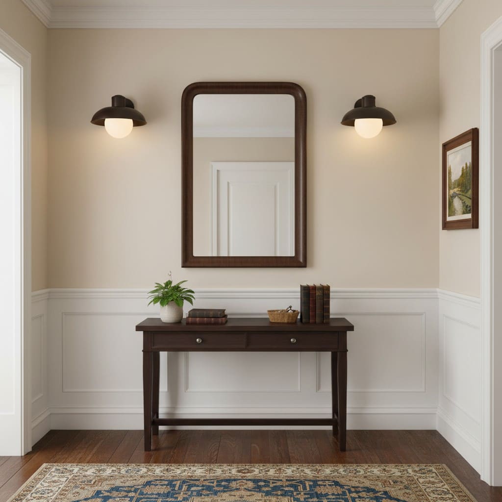 Cordax Industrial Modern Wall Lamp – Soft Opal Glass Glow for Hallway or Bedroom