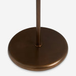 Afbeelding laden in galerijweergave, Lustrona metalen staande vloerlamp – moderne halfkoepel kap accentverlichting voor woninginrichting