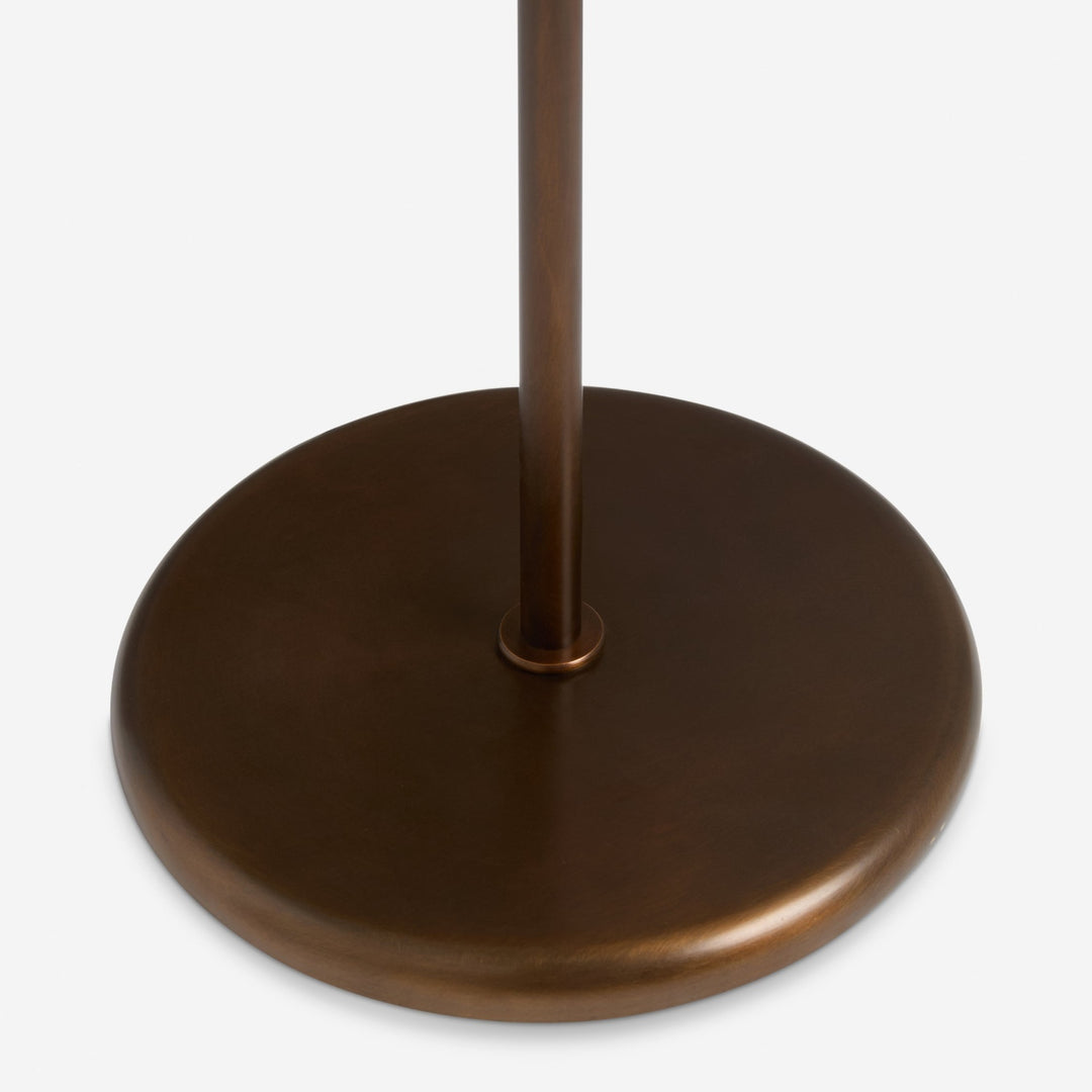 Lustrona metalen staande vloerlamp – moderne halfkoepel kap accentverlichting voor woninginrichting