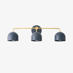 Load image into Gallery viewer, Metio Dome Farmhouse Vanity Wall Light Colorful Metal Sconce
