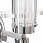 Afbeelding laden in galerijweergave, Bauhaus Ribbed Acrylic LED Wall Sconce