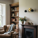 Load image into Gallery viewer, Metio Dome Decorative Vanity Light - Classic Orb Shade Bathroom Wall Lamp
