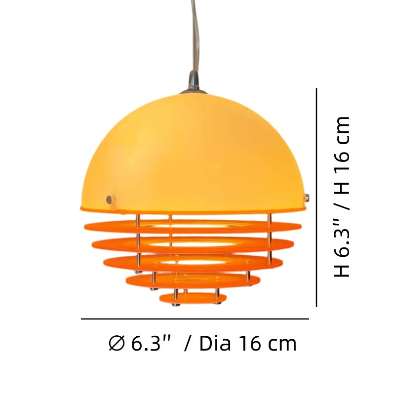 Sunset Hanglamp – Emotioneel Sfeerverlichting met Bauhaus Lampontwerp-AFTERGLOW S1