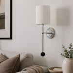 Load image into Gallery viewer, Cumoris Pleated Wall Lamp – French Inspired Bedside and Living Room Accent Light