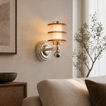 Afbeelding laden in galerijweergave, Bauhaus Ribbed Acrylic LED Wall Sconce