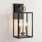 Load image into Gallery viewer, Ferrix Industrial Iron Outdoor Wall Lamp - Lighting Stylish Exterior Glass Lighting
