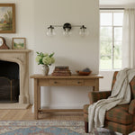 Load image into Gallery viewer, Glorica Glass 3 Shade Globe Vanity Light - Soft Bathroom Light Fixture
