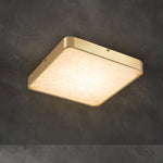 Załaduj obraz do przeglądarki galerii, Geometryczna lampa sufitowa wpuszczana z alabastru