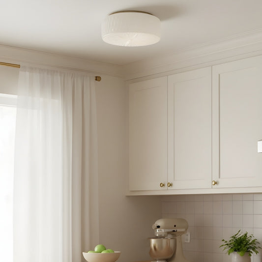 Lámpara de techo minimalista Mistaro de vidrio - Diseño empotrado para sala y dormitorio