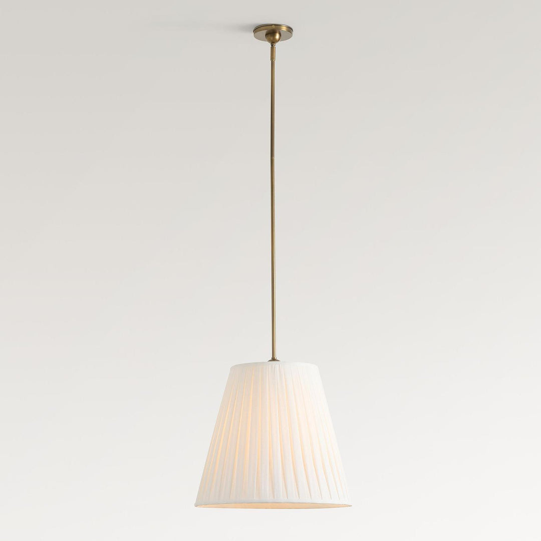 Luvora Modern Fabric Pleated Shade - Elegant Decor Pendant Lamp