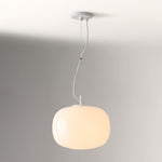 Load image into Gallery viewer, Lumivelle Minimalist Glass Pendant – Adjustable Height Dimmable Design
