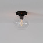 Load image into Gallery viewer, Selvion Modern Globe Pendant Light - Damp-Rated Bathroom Lighting - Luxe Glass Shade
