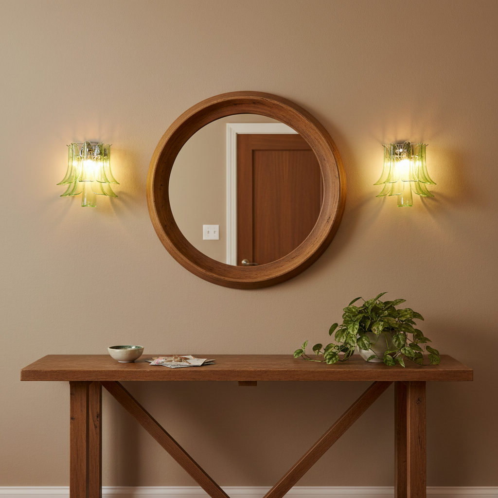 Lámpara de pared Valier Petal