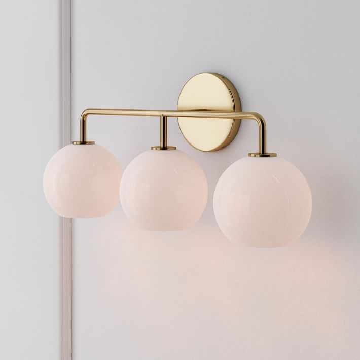 Selvion Artistic Globe Sconce Light - Handcrafted Glass Sculptural Wall Fixture
