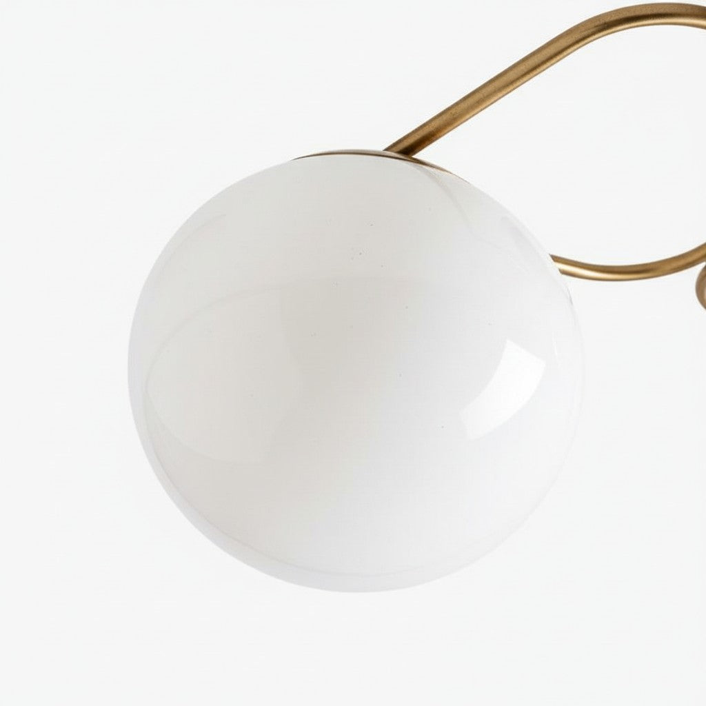 Lámpara de techo moderna Brimush con múltiples globos y luz suave difusa para entrada o sala de estar