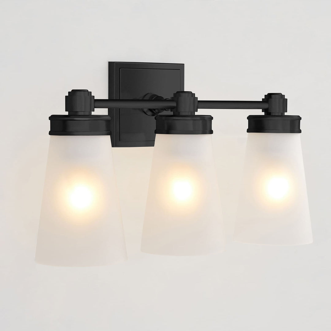 Derlina Wall Sconce Light - Zinc Alloy with Glass Shade in Modern Finishes