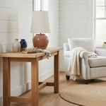 Afbeelding laden in galerijweergave, Ceruna moderne keramische bedlamp met linnen stoffen kap – elegante verlichting voor slaapkamer en woonkamer