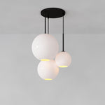 Load image into Gallery viewer, Selvion Minimalist Crystal Chandelier - Handcrafted Glass Sculptural Lighting Fixture
