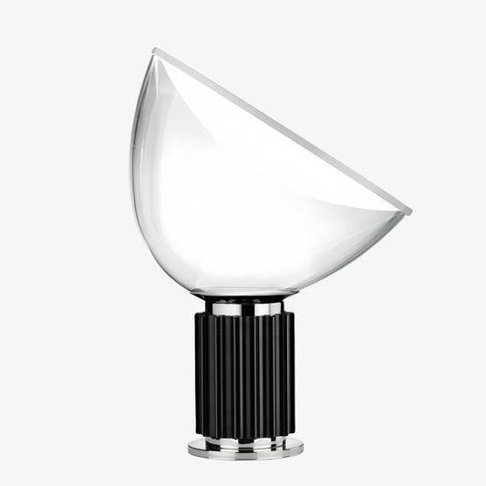 Bowlum Modern Glass Table Lamp - Iconic Bowl Shaped Ambient Light for Living Room N46