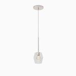 Load image into Gallery viewer, Talvior Faceted Pendant Light – Adjustable Glass Light Fixture
