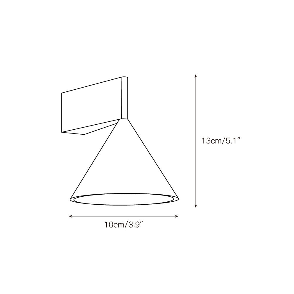 Lampa ścienna Apollo z aluminium