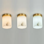 Bild in die Galerieansicht laden, Melange Alabaster Deckenleuchte