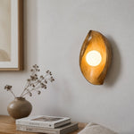 Load image into Gallery viewer, Goviena Modern Cocoon-Shaped Wall Sconce – Minimalist Decorative Wall Lamp for Bedroom and Hallway