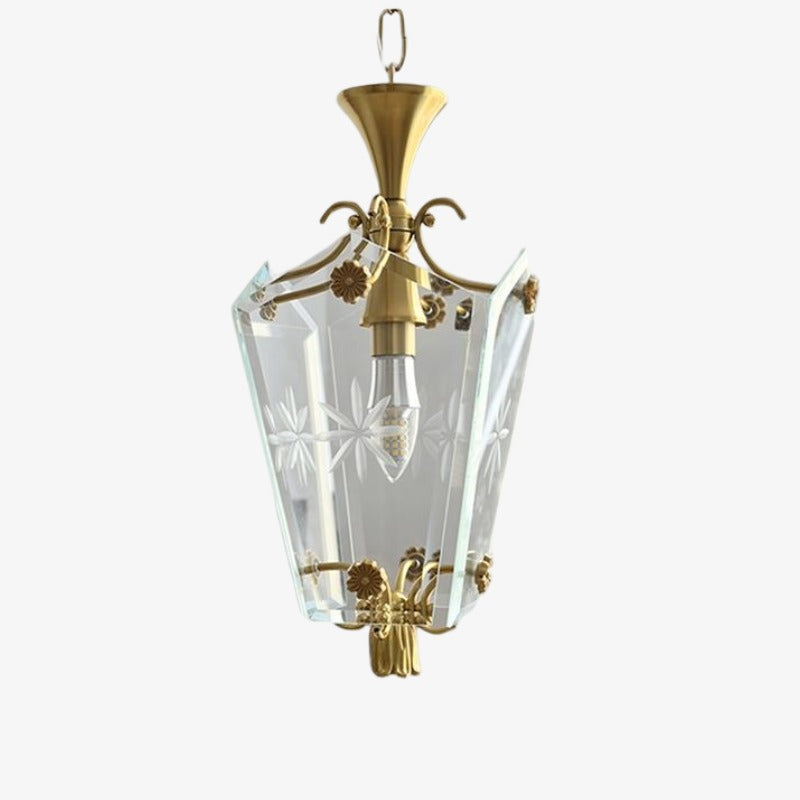 Kerise Strakke Glazen Kap Hanglamp - Designer Sfeerverlichting voor Open Ruimtes of Lounges