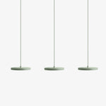 Load image into Gallery viewer, Evanos Disc Design Pendant Light – Sculptural Iron Disc Style for Modern Dining Room