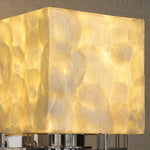 Load image into Gallery viewer, Beamira Mica Square Wall Lamp - Glass Shade Shell Decorative Wall Light for Hallway