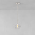 Load image into Gallery viewer, Selvion Sculptural Globe Pendant Light - Modern Glass Pendant Lamp - Sleek Design
