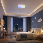 Cargar imagen en el visor de la Galería, Round ceiling light installed above a calm bedroom