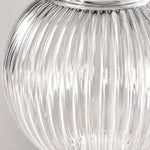 Cargar imagen en el visor de la Galería, Close detail of ribbed glass shade texture