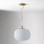Load image into Gallery viewer, Lumivelle Minimalist Glass Pendant – Adjustable Height Dimmable Design
