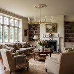 Load image into Gallery viewer, Mobilux Line Modern Chandelier - 8 Arm Mid Century Hanging Light
