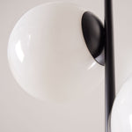 Load image into Gallery viewer, Alessora Sphere Stem Floor Lamp – Metal Frame Marble Base Elegant Lighting
