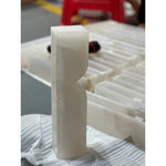 Bild in die Galerieansicht laden, Rechteckige Alabaster-Wandleuchte
