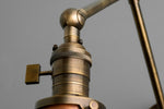 Load image into Gallery viewer, Conique Metal Industrial Wall Sconce with Adjustable Arm - Vintage Copper Cone Shade for Task Lighting
