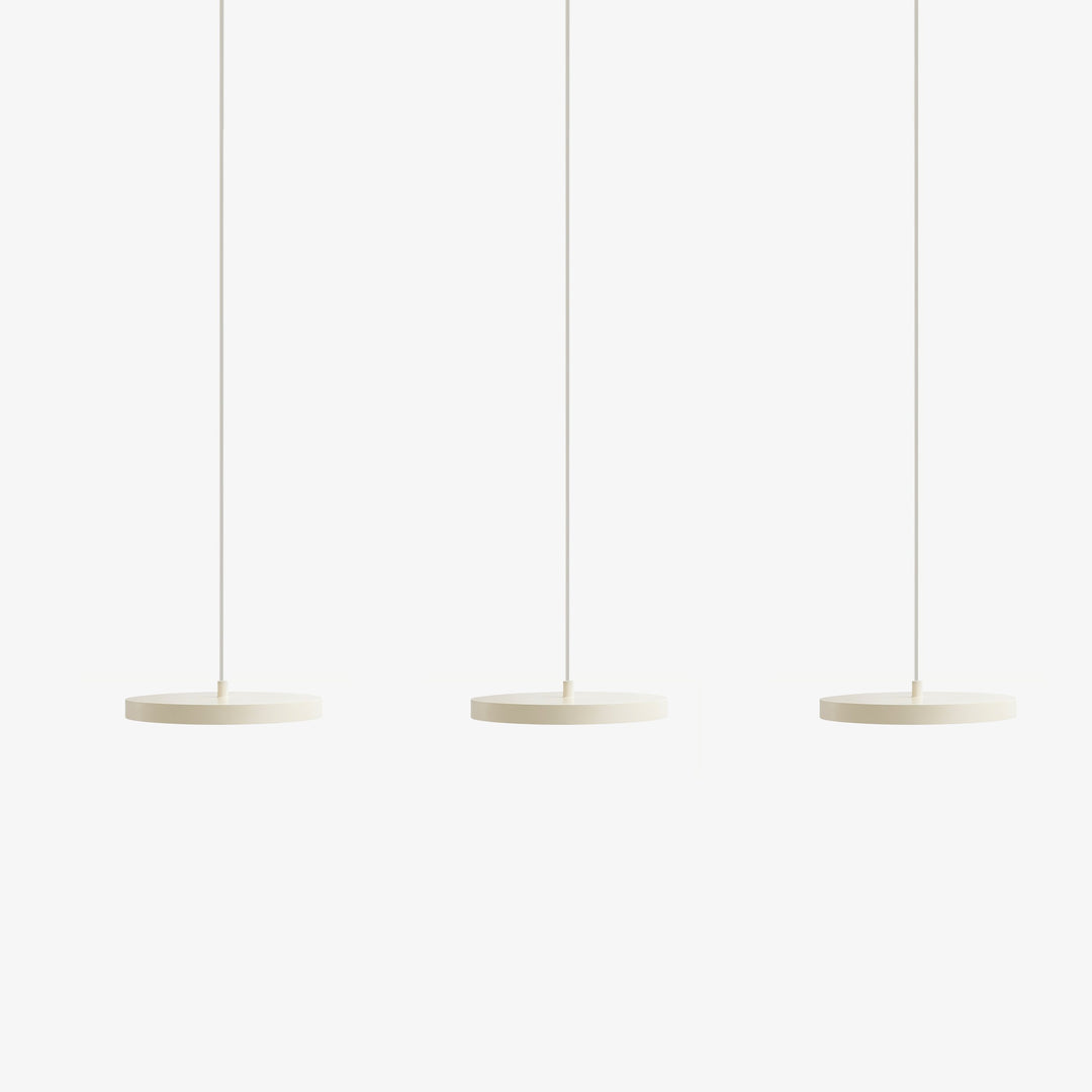 Evanos Disc Design Pendant Light – Sculptural Iron Disc Style for Modern Dining Room