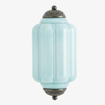 Load image into Gallery viewer, Eloise Brass Wall Sconce – Elegant Milk Glass Vintage Lighting
