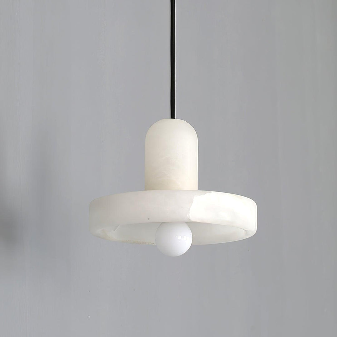 Carrara Alabaster Pendelleuchte