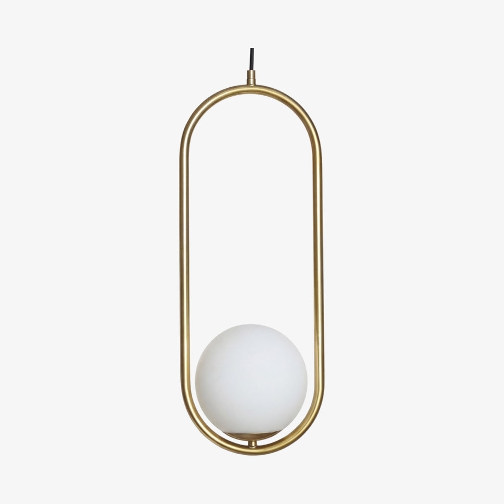 Suspension Moderne Lunectra Design Géométrique - Lampe Suspendue Contemporaine pour Salon