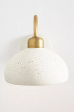 Afbeelding laden in galerijweergave, Radiica gevlekte keramische wandlamp - elegante wandverlichting voor slaapkamer en gang
