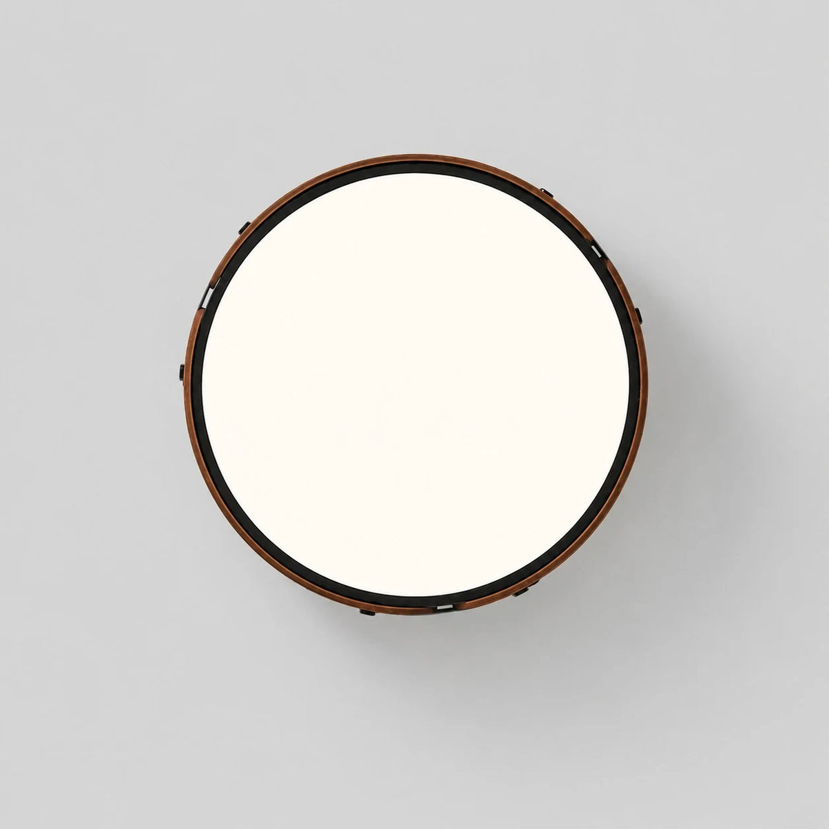 Walnut Full Spectrum Flush Mount Ceiling Light