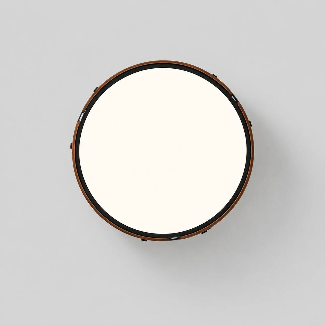 Walnut Full Spectrum Flush Mount Ceiling Light
